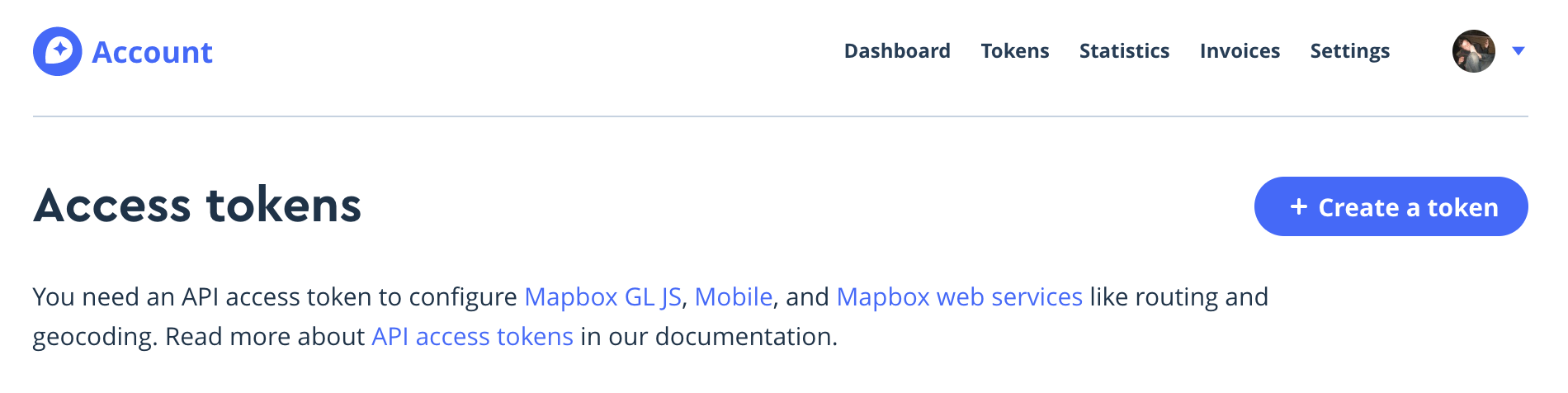 MapBox Access Token